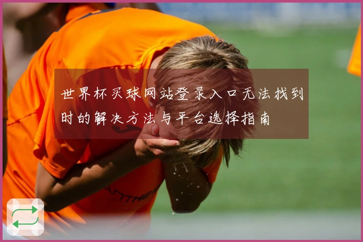 世界杯买球网站登录入口无法找到时的解决方法与平台选择指南