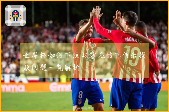 世界杯如何下注时常见的充值和提款问题一览解析