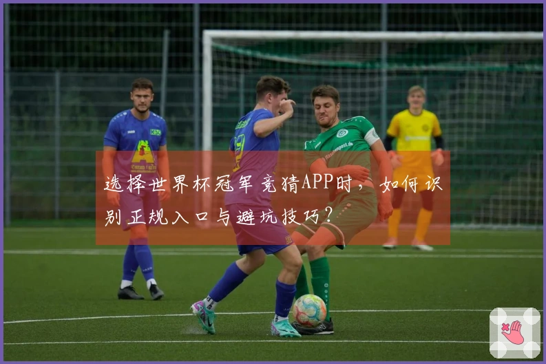 选择世界杯冠军竞猜APP时，如何识别正规入口与避坑技巧？