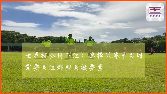 世界杯如何下注？选择买球平台时需要关注哪些关键要素